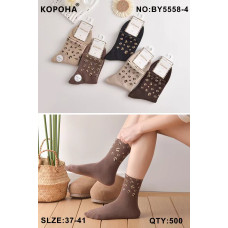 Носки женские "Ягуар" Корона 37-41 р. Оптом BY5558-4