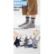 Шкарпетки дитячі "Ello!" Фенна для хлопчиків 20-25р. Оптом T-C80-6