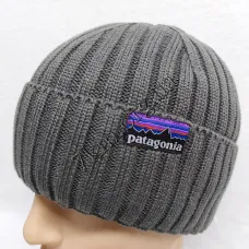 Шапка мужская вязка +флис "patagonia" Оптом 6026