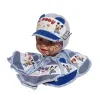 Кепка дитяча для хлопчика "my baby" 46 р. +зав'язки Оптом RTY 75213