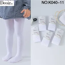 Колготки дитячі Оптом для дівчаток р.92-140 "Крапки" Deoiros K040-11