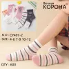 Носки детские Оптом для девочек 7-9 лет  Корона CY407-2