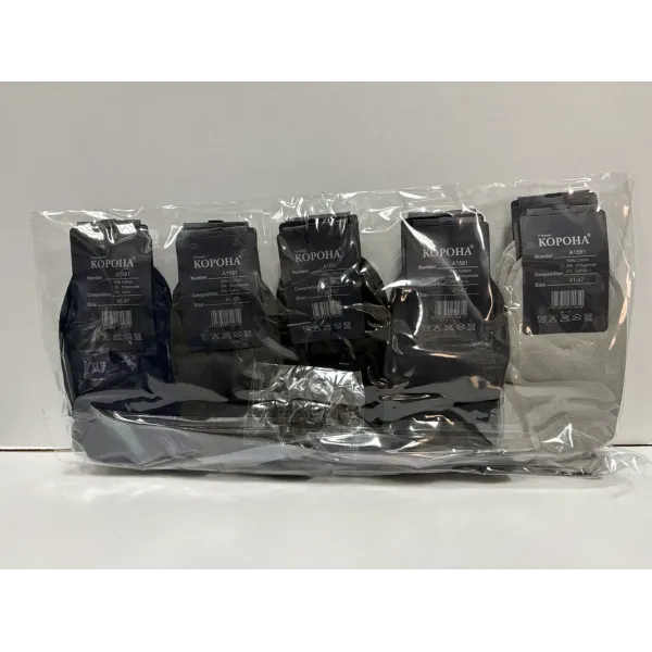 Носки мужские Оптом 41-47 р. Cotton Корона AY1581-2
