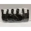Носки унисекс Черные Оптом 36-41 р. Корона B2091-5