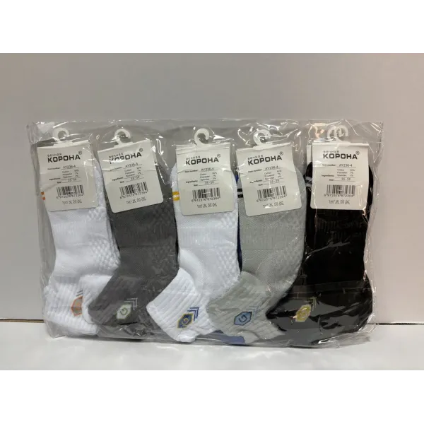Носки мужские Оптом 35-39 р. cotton "G" Корона AY236-4