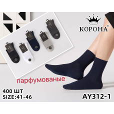 Носки мужские парфюмированные Оптом 41-46 р. Корона AY312-1