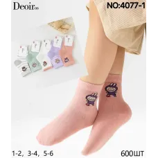 Носки детские "Лабубу" Deoiros для девочек 3-4 года (уп. 10 шт.) 4077-1