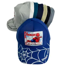 Кепка детская "Spider-man" для мальчиков 52р. оптом 26H53