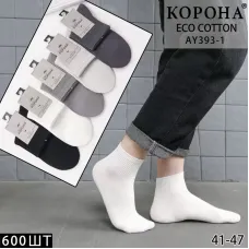 Шкарпетки чоловічі екобавовна Корона 41-47р. оптом AY393-1