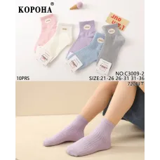 Носки детские Корона для девочек 21-26р. оптом C3009-2