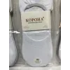 Носки-следы женские с сеткой Белые Корона 36-41 р. оптом BY607-4