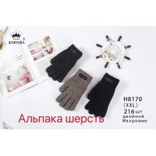 Рукавички чоловічі верблюжа шерсть Корона Оптом 8170